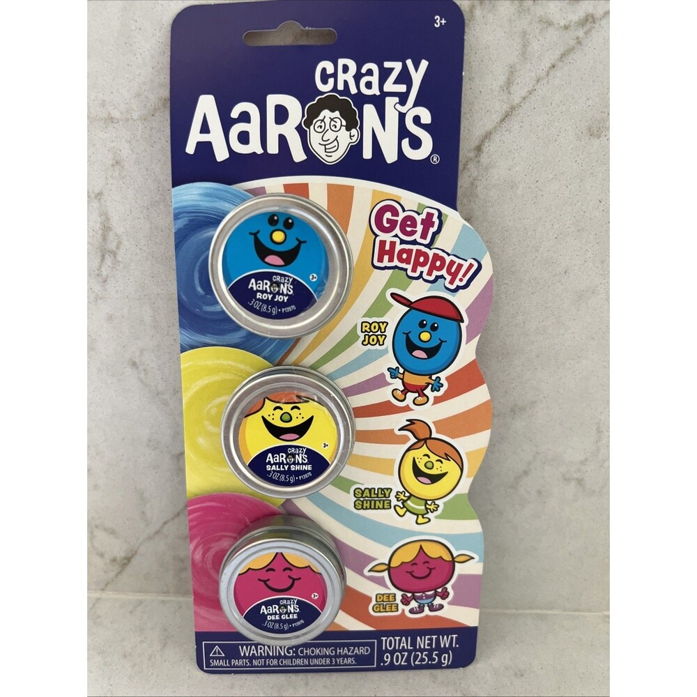 Crazy Aaron's Putty Mini Tins 3-Pack